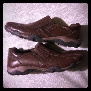 Detour Kid’s Brown Synthetic Leather Dress Shoes